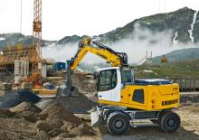 Kolová rypadla Liebherr A 916 Litronic