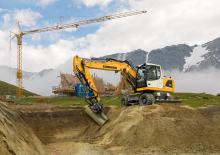 Kolová rypadla Liebherr A 916 Litronic