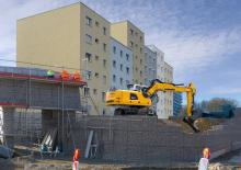 Kolová rypadla Liebherr A 920 Litronic