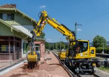 Kolová rypadla Liebherr A 922 Rail Litronic G6.0