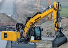Kolová rypadla Liebherr A 928 Litronic