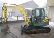 Kolová rypadla Yanmar B 50