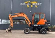 Kolová rypadla Yanmar B 55 W 2