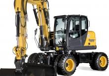 Kolová rypadla Yanmar B110W
