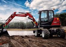 Kolová rypadla Yanmar B75W Zirkular 