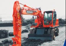 Kolová rypadla Doosan DX 160 W