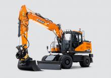 Kolová rypadla Develon DX140W-7K