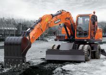 Kolová rypadla Doosan DX140W