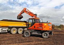 Kolová rypadla Doosan DX160W-3
