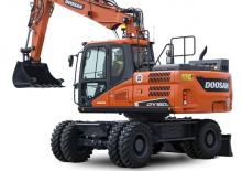 Kolová rypadla Doosan DX160W-5