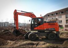 Kolová rypadla Doosan DX190W-5