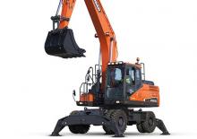 Kolová rypadla Doosan DX210W-5