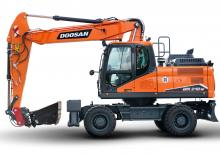Kolová rypadla Doosan DX210W-7