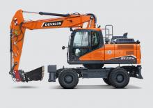 Kolová rypadla Develon DX210W-7K