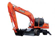 Kolová rypadla Doosan DX210WA