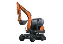 Kolová rypadla Doosan DX53W