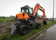 Kolová rypadla Doosan DX57W-5