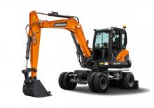 Kolová rypadla Doosan DX57W-7