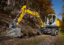 Kolová rypadla Wacker Neuson EW 100