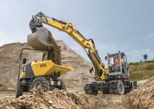 Kolová rypadla Wacker Neuson EW 100