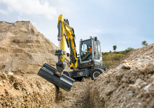 Kolová rypadla Wacker Neuson EW 65