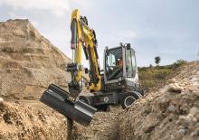 Kolová rypadla Wacker Neuson EW 65
