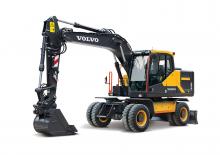 Kolová rypadla Volvo EW140 CN4