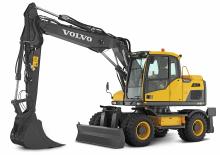 Kolová rypadla Volvo EW140D