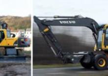 Kolová rypadla Volvo EW160B