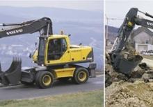 Kolová rypadla Volvo EW200B