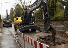 Kolová rypadla Volvo EW230C