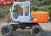 Kolová rypadla Hitachi EX 100 WD-2