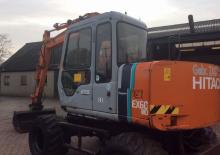 Kolová rypadla Hitachi EX 60 WD