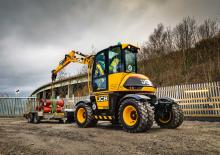 Kolová rypadla JCB Hydradig 110W