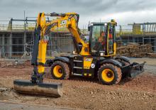 Kolová rypadla JCB Hydradig 110W
