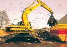 Kolová rypadla JCB JS 150 W