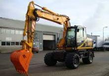 Kolová rypadla JCB JS130W TAB