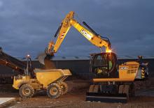 Pásová rypadla JCB JS160W