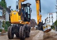 Kolová rypadla JCB JS160W TAB