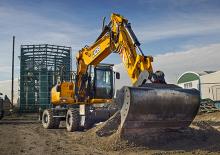 Pásová rypadla JCB JS200W