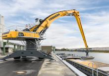 Manipulátory s materiálem Liebherr LH 110 M High Rise Port Litronic