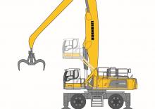 Manipulátory s materiálem Liebherr LH 110 M Industry Litronic