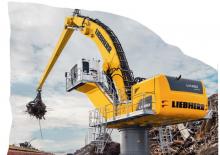 Manipulátory s materiálem Liebherr LH 150 M Port Litronic