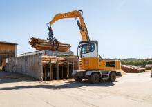 Manipulátory s materiálem Liebherr LH 35 M Timber Litronic