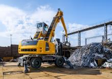 Manipulátory s materiálem Liebherr LH 40 M Industry Litronic