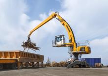 Manipulátory s materiálem Liebherr LH 50 M High Rise Industry Litronic