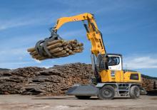 Manipulátory s materiálem Liebherr LH 60 M Timber Litronic