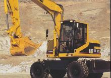 Kolová rypadla Caterpillar M312