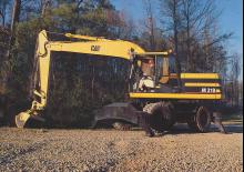 Kolová rypadla Caterpillar M318