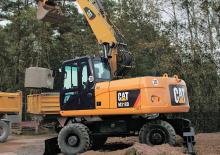 Kolová rypadla Caterpillar M318D